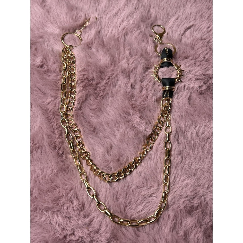 Unisex Punk Chains for Pants, Heavy Duty Belt Chains Hip Hop Trousers Jeans Chai